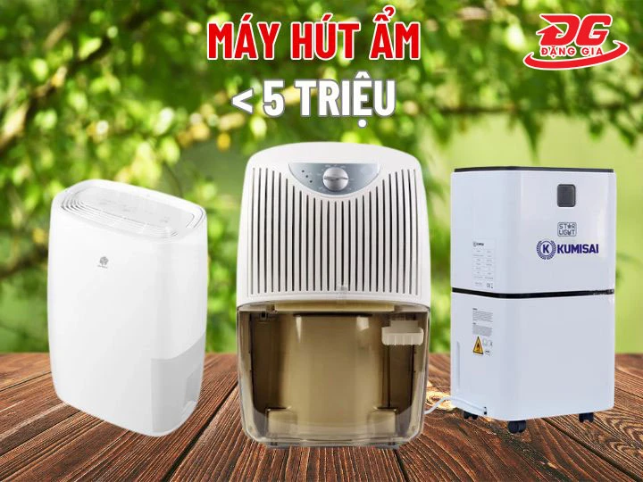 Máy hút ẩm giá dưới 5 triệu