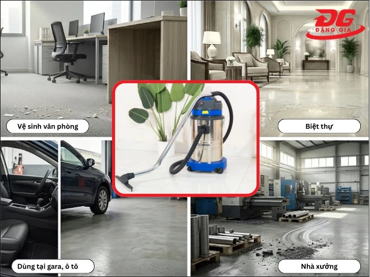 Máy hút bụi dung tích 30l là giải pháp làm sạch hoàn hảo cho nhiều không gian khác nhau.