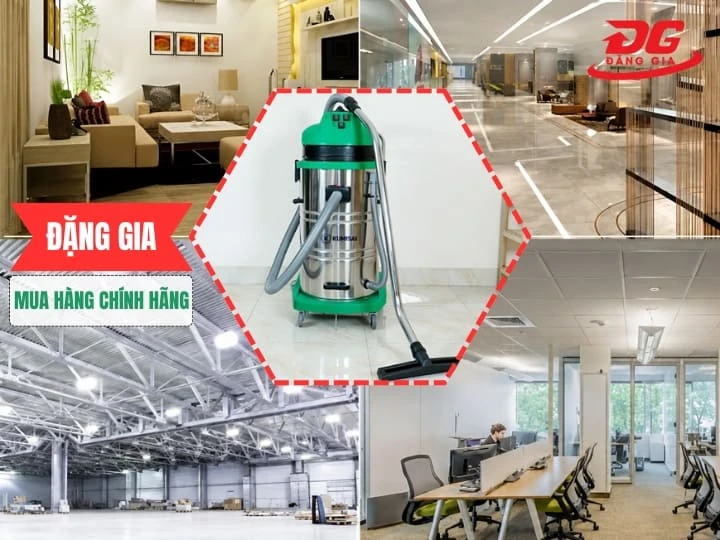 Mua máy hút bụi công nghiệp 80l chính hãng tại Đặng Gia