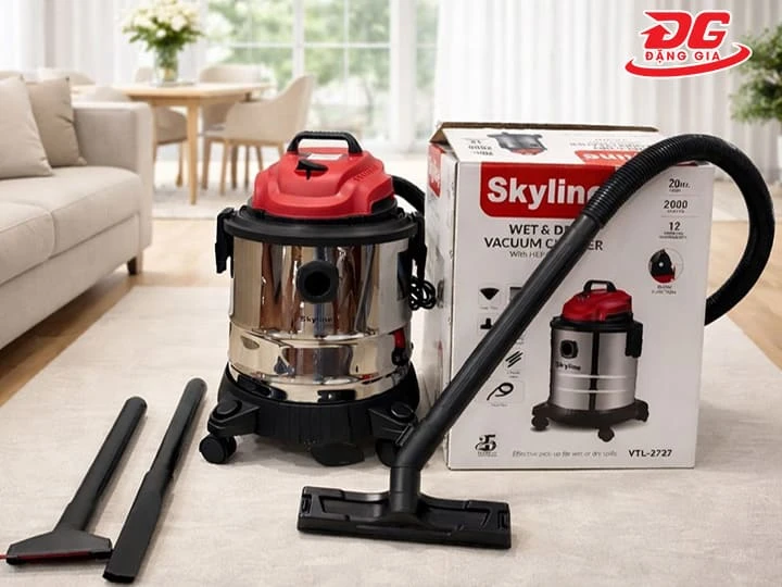 Máy hút bụi 2000W có đáp ứng nhu cầu hút bụi tốt không?
