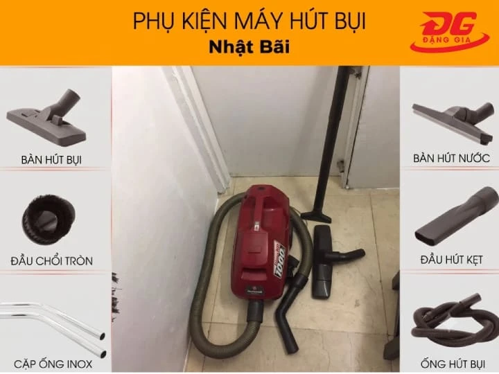 Khó tìm kiếm phụ kiện thay thế chính hãng cho các dòng máy hút bụi nội địa cũ khi gặp sự cố.