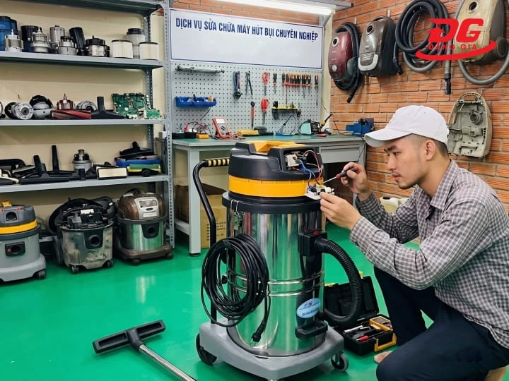 Đặng Gia - Đơn vị bảo hành, sửa chữa máy hút bụi nhà xưởng uy tín