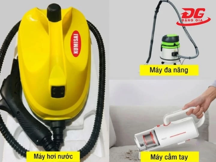 Trên thị trường có đa dạng dòng máy hút bụi giặt sofa, đáp ứng mọi nhu cầu từ gia đình đến công nghiệp