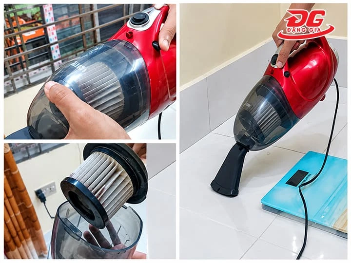 Các bước lắp đặt và sử dụng máy hút bụi JK8 đúng chuẩn an toàn