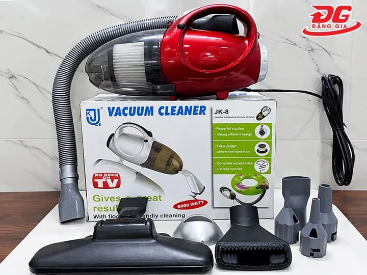 Máy hút bụi JK8 sở hữu thiết kế cầm tay nhỏ gọn, dễ dàng thao tác