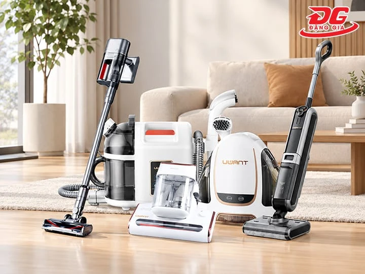 Máy hút bụi Uwant là giải pháp làm sạch hiện đại cho gia đình