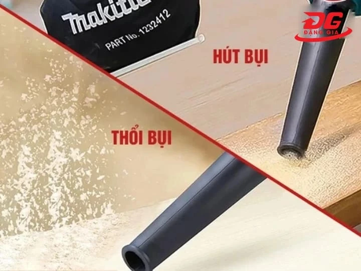 Cơ chế hoạt động của máy hút bụi 2 chiều
