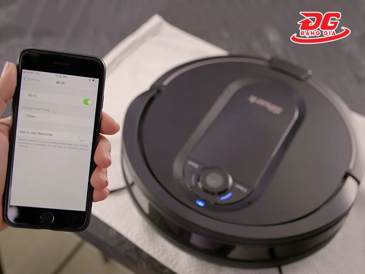 Robot hút bụi bị lỗi không kết nối Wifi