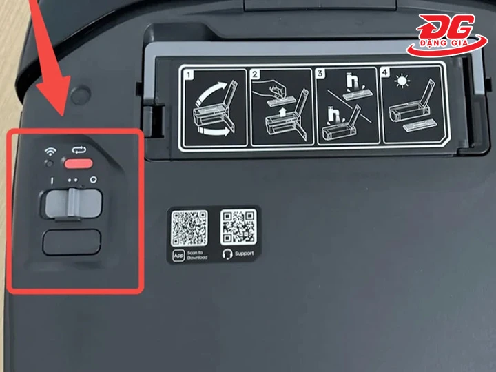 Xem công tắc robot hút bụi 