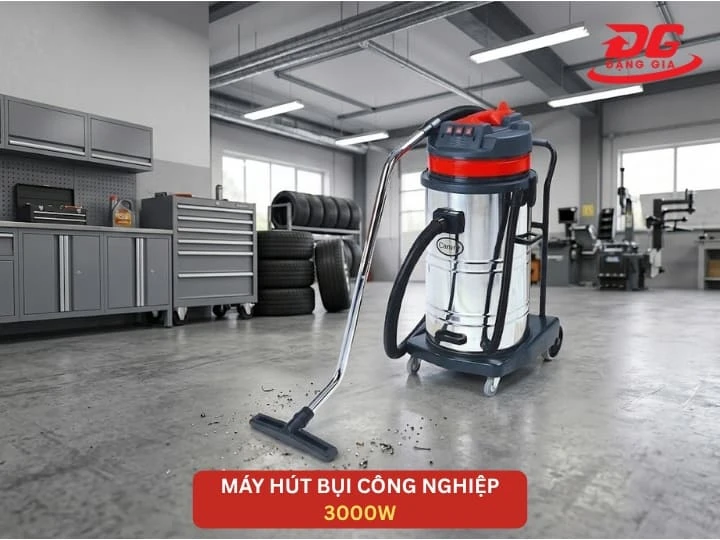 Máy hút bụi công nghiệp 3000W thuộc nhóm thiết bị có công suất cao