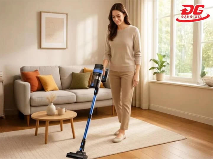 Máy hút bụi không chổi than dạng cầm tay