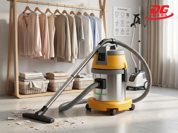 Máy hút bụi Clean Tech CT 151 - Thiết bị vệ sinh chuyên dụng với thiết kế nhỏ gọn, tiện lợi và hiệu quả. 