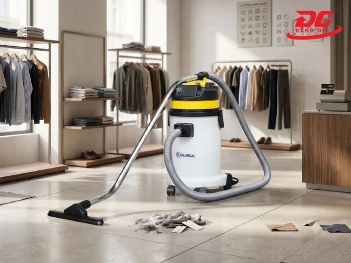 Máy hút bụi quần áo công nghiệp Kumisai KMS 30S