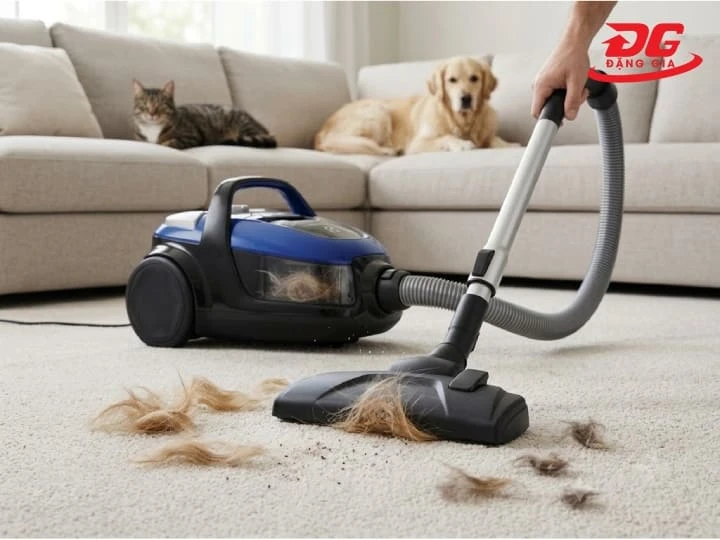 Máy hút bụi Electrolux có hút được lông thú cưng