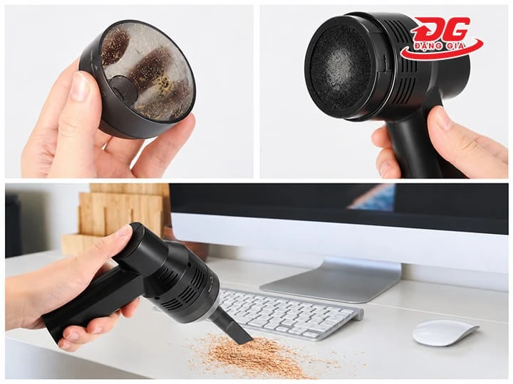 Sử dụng máy hút bụi bàn phím đúng cách sẽ không làm hỏng laptop
