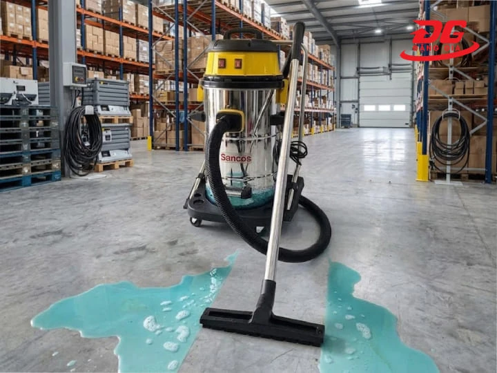 Đa số các model Sancos đều được tích hợp tính năng hút nước tiện ích