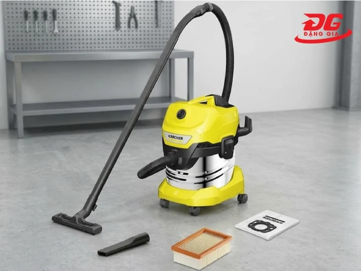 Dòng máy hút bụi khô Karcher gọn nhẹ, chuyên dụng cho văn phòng, khách sạn