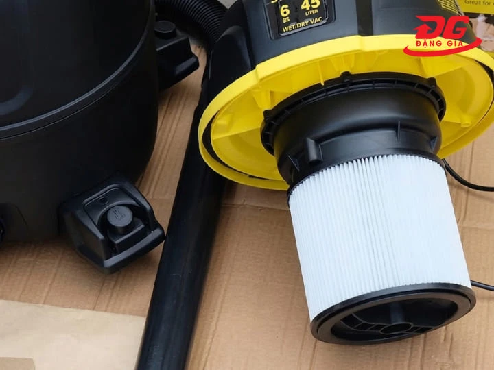 Hệ thống lọc tiên tiến giúp giữ lại bụi bẩn, tránh phát tán bụi ngược ra môi trường