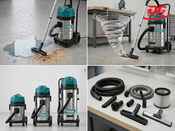 Hướng dẫn chọn máy hút bụi Total phù hợp