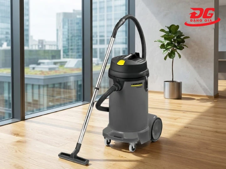 Máy hút bụi Karcher công suất lớn, lực hút cực khỏe cho nhà máy, xưởng sản xuất