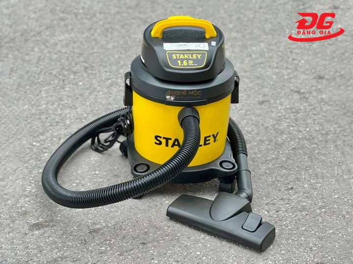 Vỏ máy hút bụi Stanley được làm từ vật liệu cao cấp, chịu lực va đập cực tốt