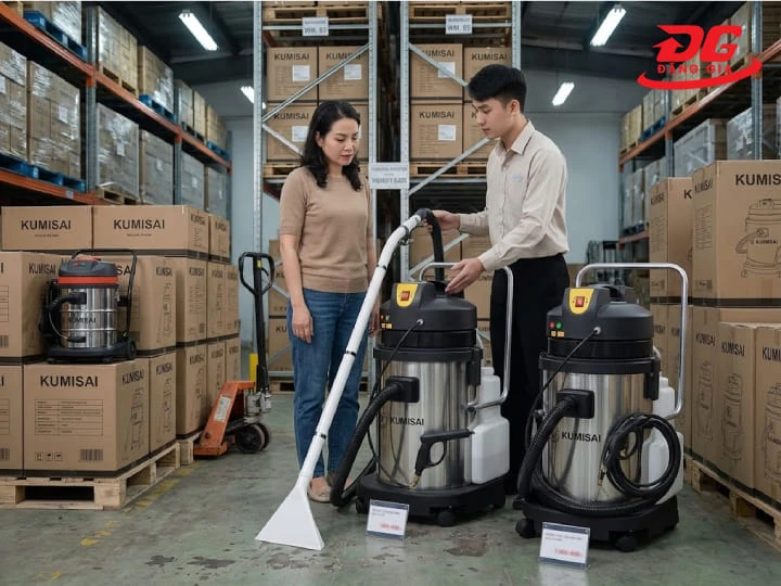 Điện máy Đặng Gia là địa chỉ phân phối máy hút bụi công nghiệp chính hãng