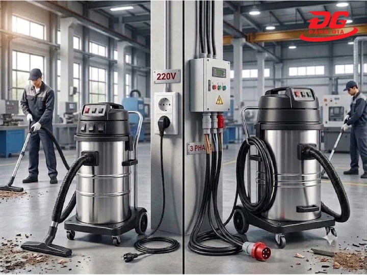 Hầu hết máy hút bụi 3200W đều sử dụng nguồn điện 220V, vô cùng tiện lợi khi cắm ở bất kỳ đâu