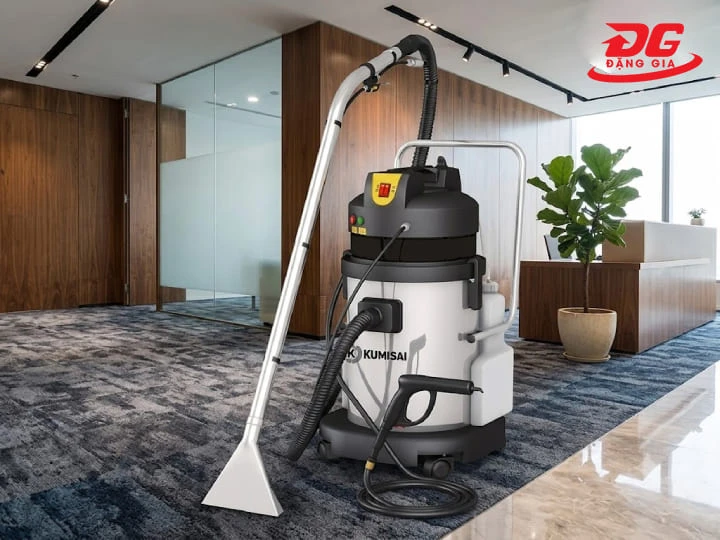 Máy hút bụi 3 trong 1 giặt thảm hơi nóng Kumisai KMS-30ZQ