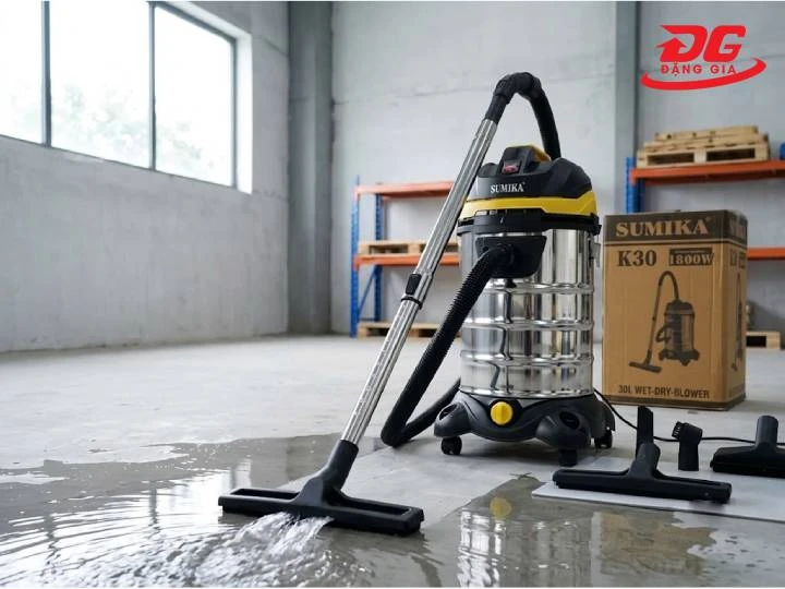 Một số model của Sumika có chức năng hút khô và hút ướt