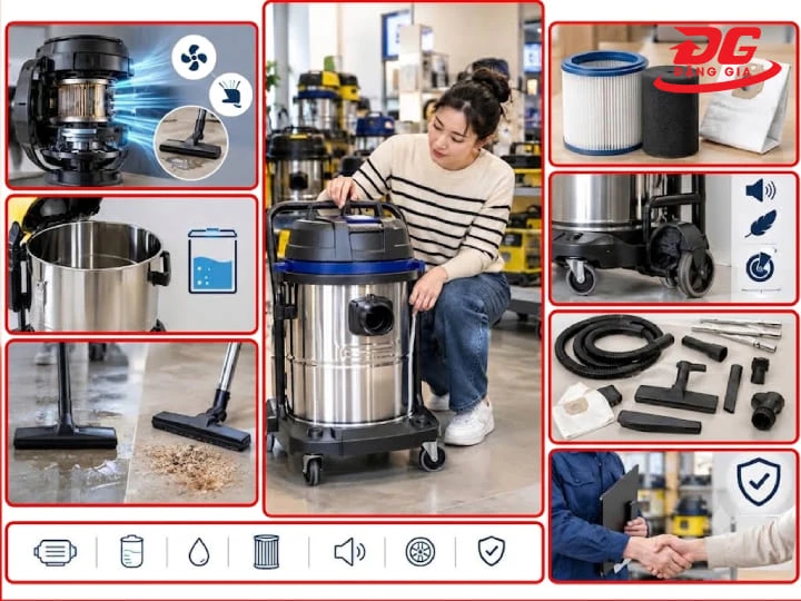 Những yếu tố quan trọng khi mua máy hút bụi giá khoảng 3 triệu