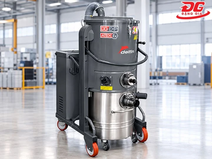Delfin DG70 hoạt động ổn định với công suất 5.5kW và lưu lượng khí lớn