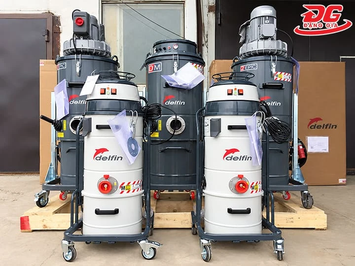  Máy hút bụi công nghiệp Delfin - Giải pháp làm sạch tối ưu cho không gian nhà xưởng.