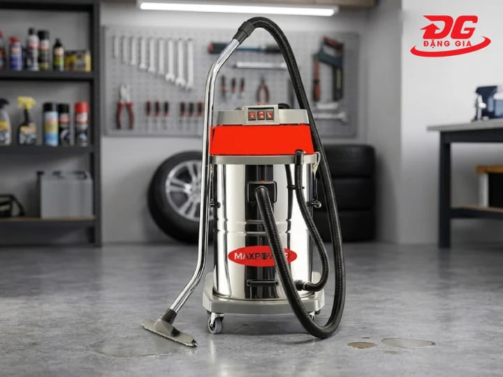 Động cơ lõi đồng bền bỉ, tản nhiệt tốt cho phép máy làm việc liên tục nhiều giờ