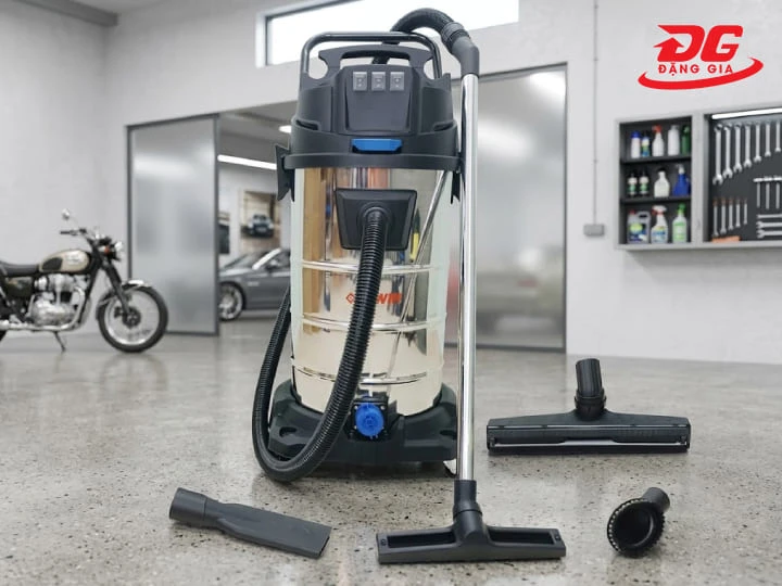 Kewin KN103S sở hữu thùng chứa 100 lít, hạn chế tối đa số lần phải đi đổ rác