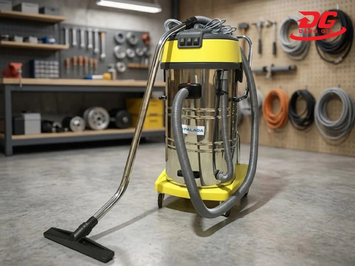 Máy hút bụi công suất lớn Palada PD803J xử lý êm ái cả bụi khô và chất lỏng