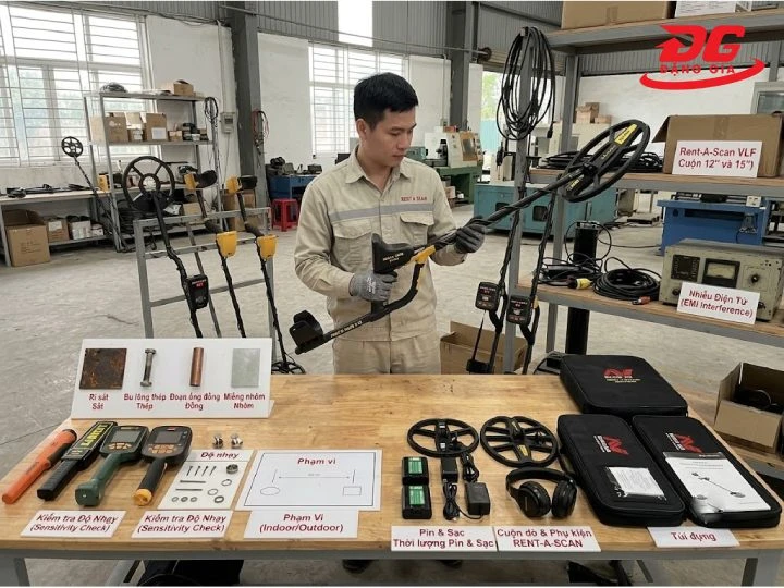 Bỏ túi các tiêu chí quan trọng giúp bạn dễ dàng thuê được chiếc máy dò kim loại ưng ý