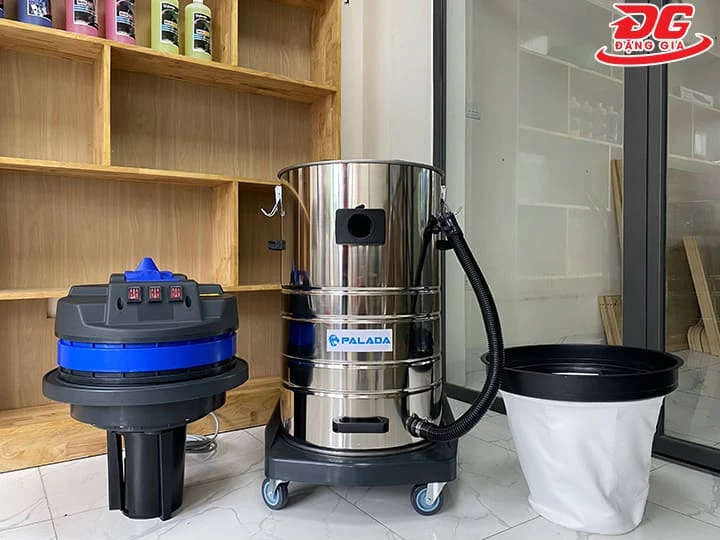 Thùng chứa máy hút bụi công nghiệp 3600W siêu lớn
