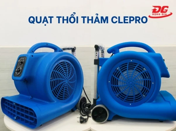 Quạt thổi thảm Clepro: Khám phá sức mạnh thổi khô bất ngờ