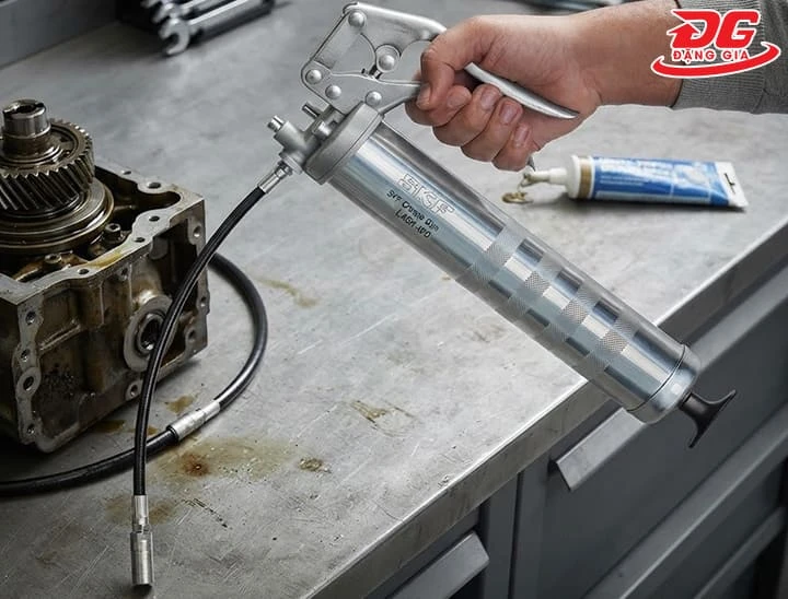Súng bơm mỡ SKF cầm tay tiện dụng  