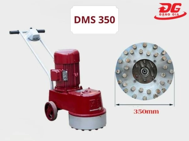 Máy mài sàn bê tông DMS350: Thông số, giá bán và cách sử dụng