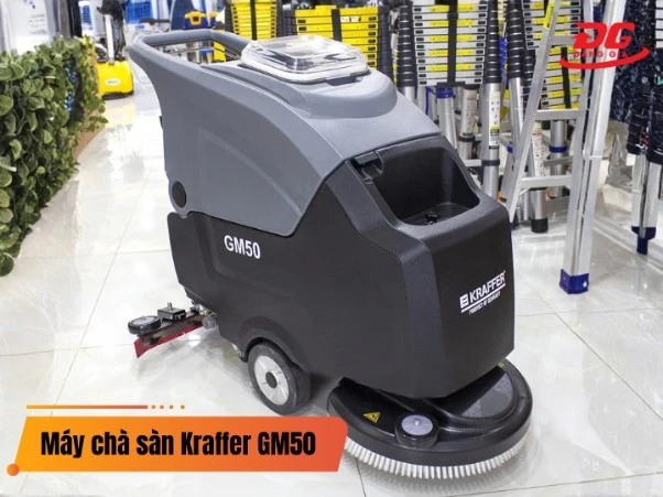 Máy chà sàn Kraffer GM50: Bật mí sức mạnh làm sạch ấn tượng