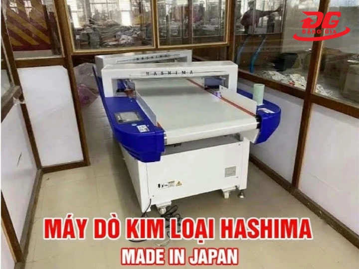 Hashima - Thương hiệu thiết bị dò kim loại dệt may hàng đầu Nhật Bản