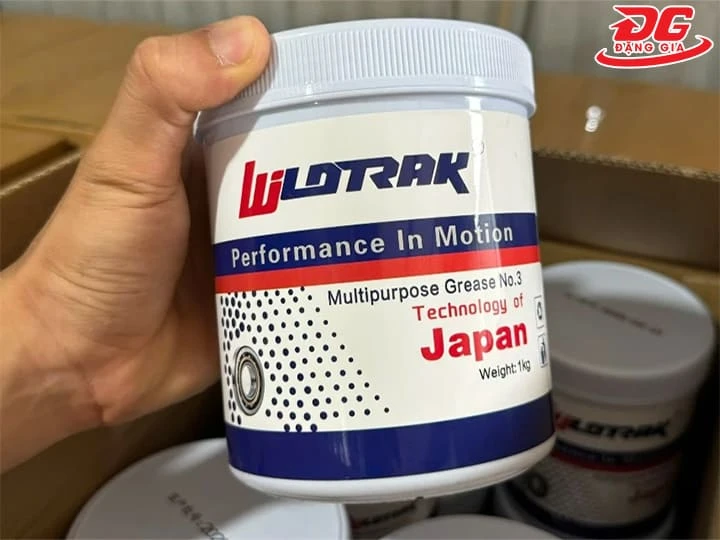 Hộp mỡ bò trắng LUBTRAK Multipurpose Grease No.3 chuyên dùng chịu nhiệt cho máy móc công nghiệp