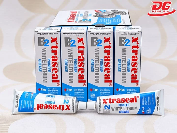Mỡ bôi trơn dạng kem trắng mịn Xtraseal B2 thẩm thấu nhanh và chống ăn mòn hiệu quả