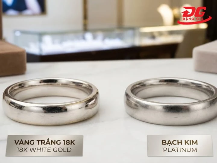 Bạch kim có khả năng chống ăn mòn tuyệt đối và giữ chấu kim cương chắc chắn hơn trong quá trình sử dụng lâu dài