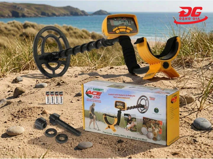 Gold Metal Detector GE-2.0 xử lý tín hiệu nhanh, phản hồi rõ ràng qua âm thanh 400 Hz