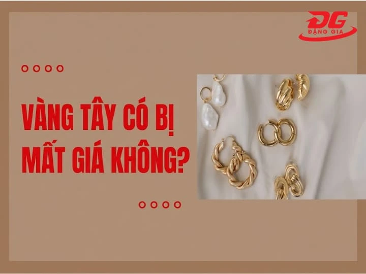 Giá thu mua lại của vàng tây phụ thuộc vào hàm lượng vàng thực tế và tiền công chế tác