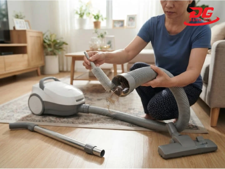 Cách vệ sinh máy hút bụi Panasonic an toàn, đúng chuẩn