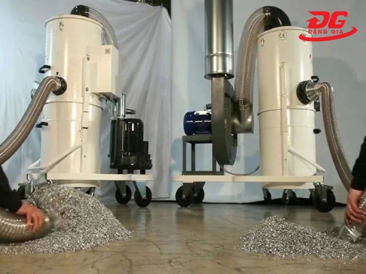 Công suất và lưu lượng hút đáp ứng lượng bụi phát sinh trong quá trình gia công CNC