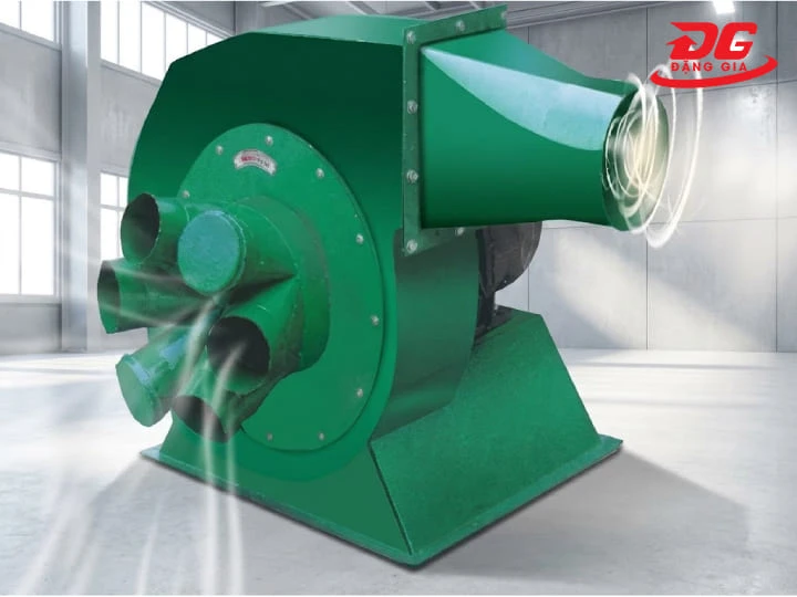 Máy hút bụi CNC chuyên thu gom bụi và phế phẩm trong quá trình gia công.